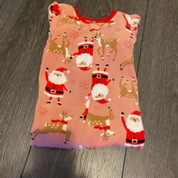 New Santa footed pajamas - Picture 4 of 6